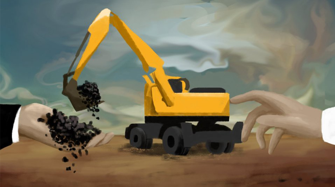 Foto ilustrasi tambang