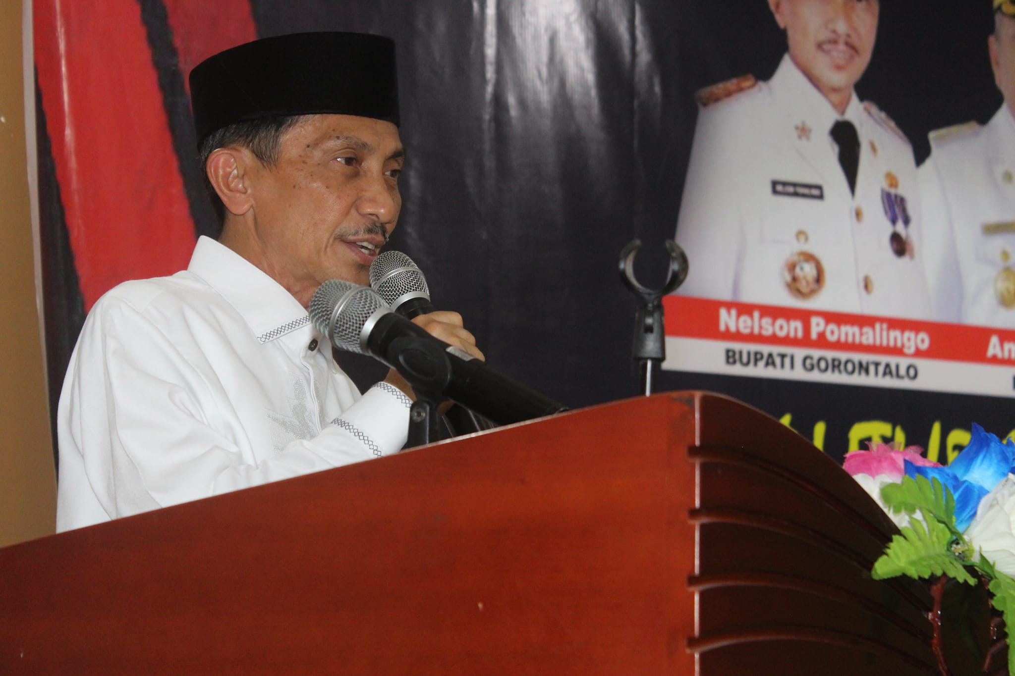Bupati Gorontalo Prof. DR. Ir. Nelson Pomalingo, M.Pdi, Hadiri Silaturahmi antara Pemda Gorontalo