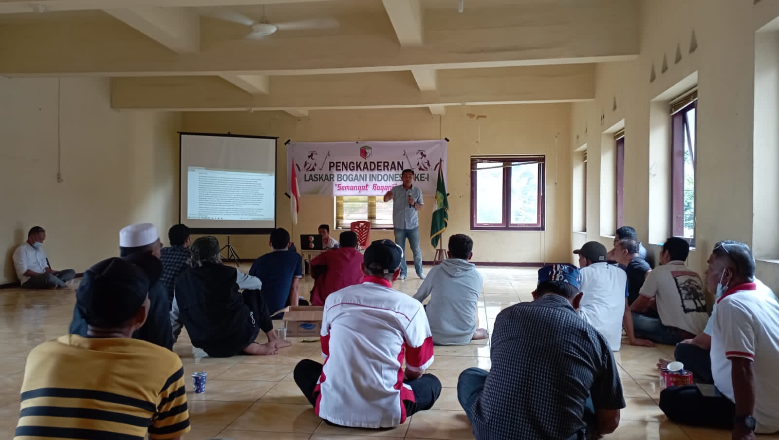 Kegiatan Pengkaderan yang dilaksanakan LBI di Markas Besar LBI Kota Kotamobagu