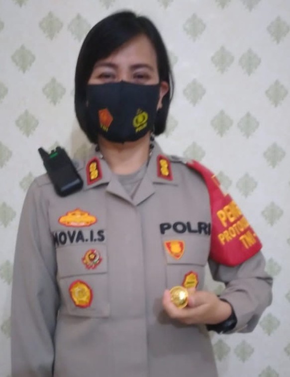 Kapolres Kab. Bolmong AKBP. Dr.Nova Surentu SH.MH