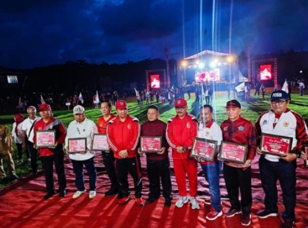 Wakil walikota Nayodo Kurniawan Hadiri Penutupan Porprov Sulut ke XI Tahun 2022