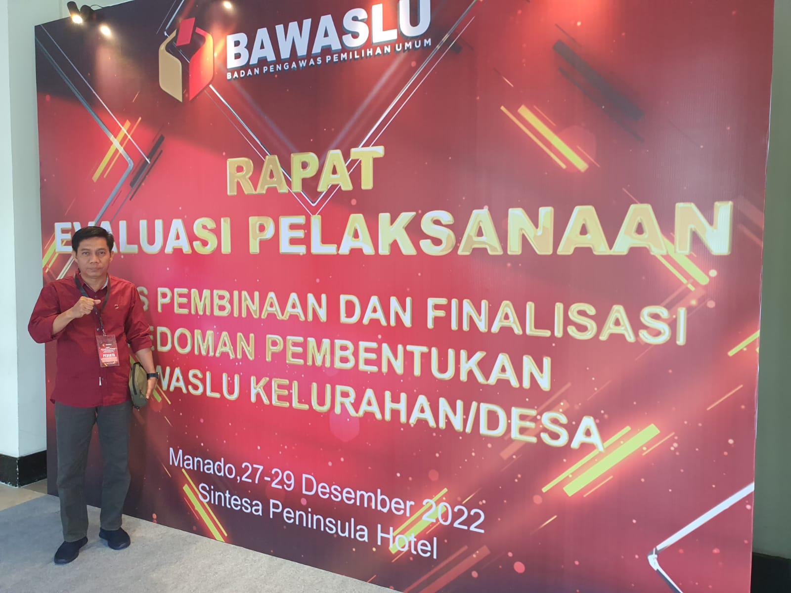 Ketua Bawaslu Suhardi Badalo, M,Pd 