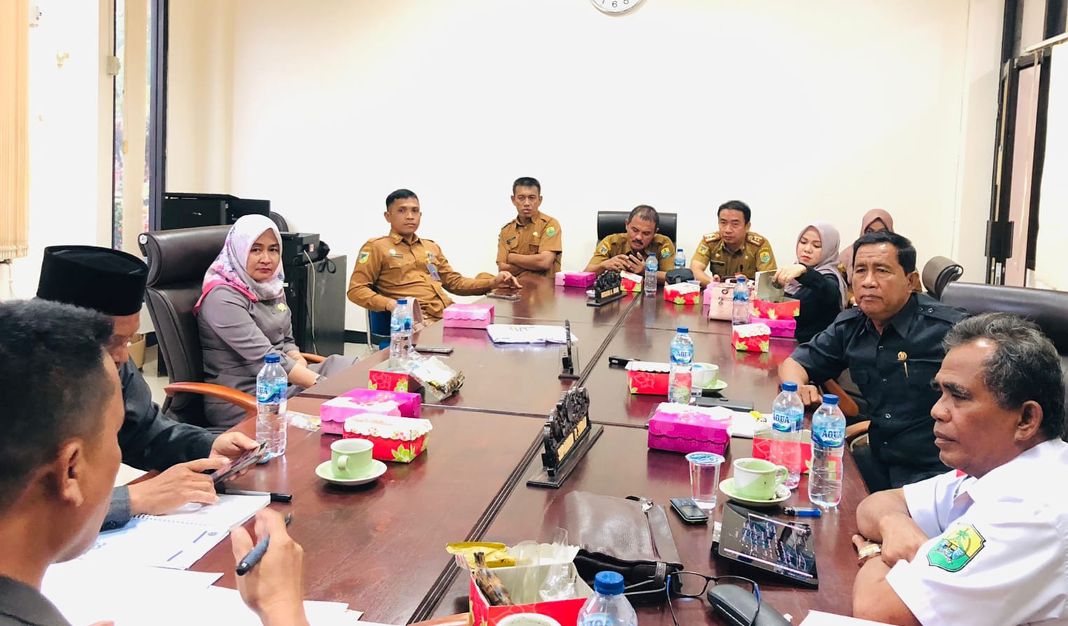 Rapat Internal Pimpinan Dan Anggota Bersama dengan Sekretariat DPRD Kabupaten Buol (Foto : Humas DPRD Buol)