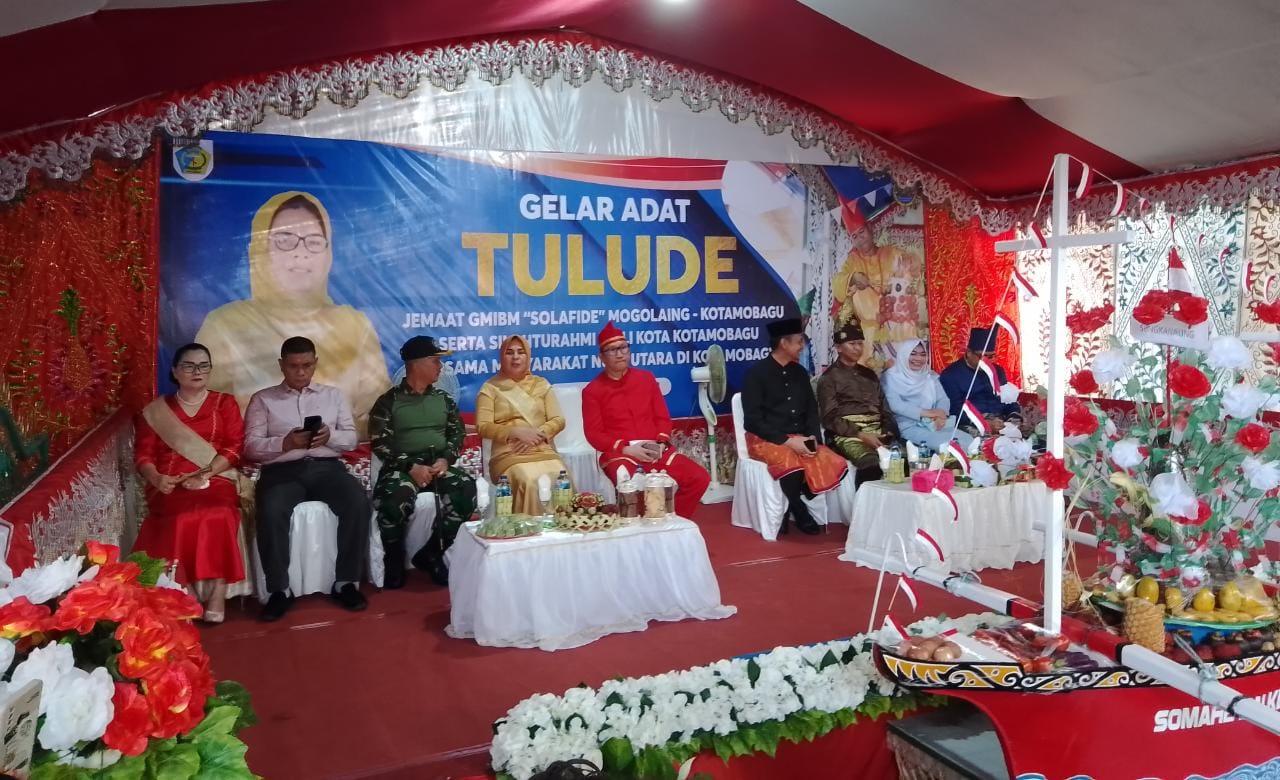 Walikota Kotamobagu Hadiri Gelar Tulude Bersama Jemaat GMIBM Solafide Mogolaing