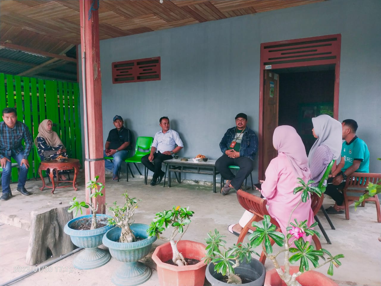 PPK Biau melakukan Supervisi dan Monitoring penyelenggaraan Rekruitmen Pantarlih, Se - Kecamatan Biau,
