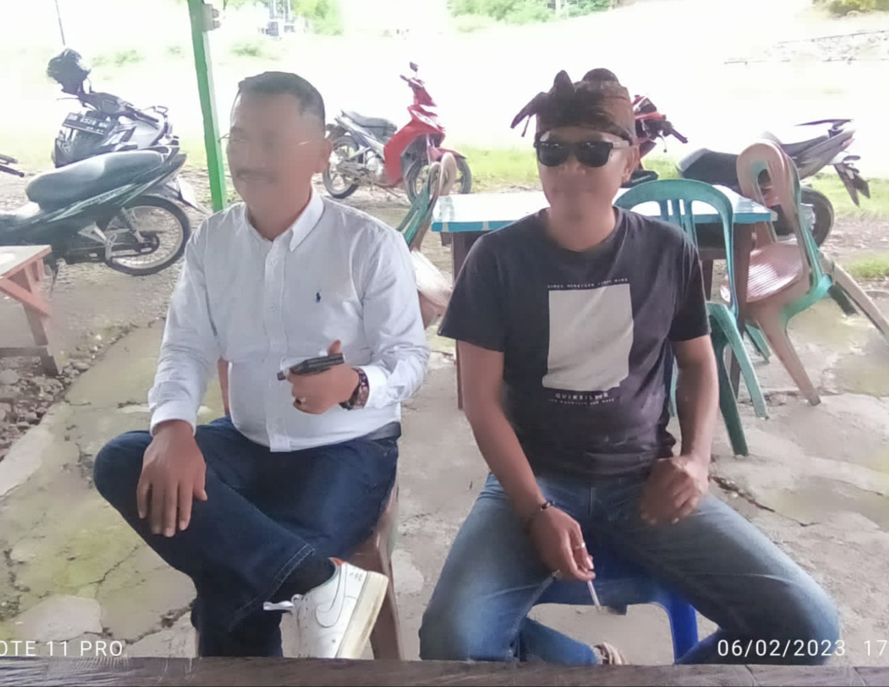 Ketua Komisi II Sofyan Alhabsy dan Dir Intel LAKRI Andy Riyadhi