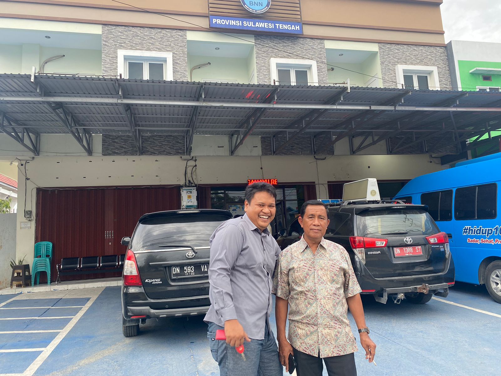 Komisi I DPRD Kabupaten Buol saat berkunjung ke BNN Provinsi Sulteng beberapa waktu lalu.(FOTO:IST)