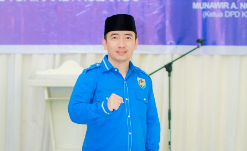 Munawir A. Nouk, S.STP, MM selaku ketua DPD Knpi Buol