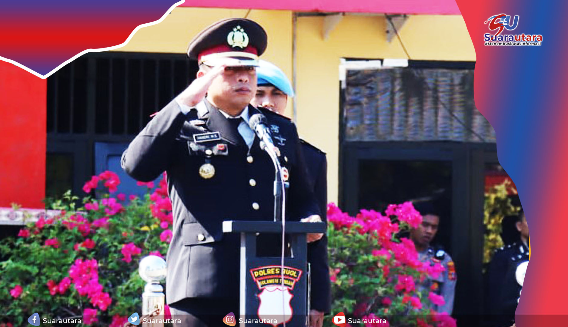 Kapolres Buol, AKBP Handri wira Suriyana,S.I.K, M. AP