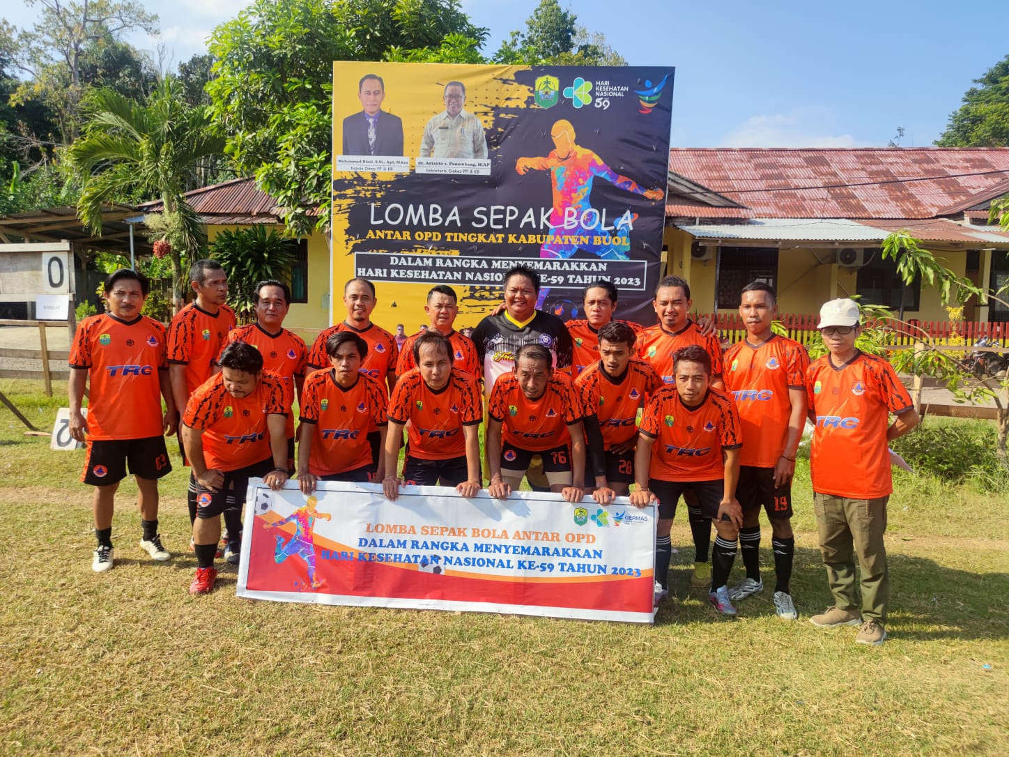 BPBD Buol berhasil mengalakan Diskominfo Buol