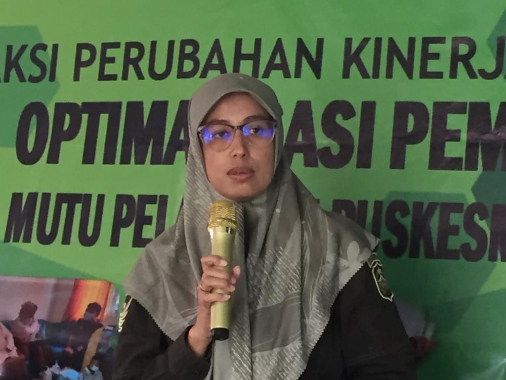 Kabid Pelayanan dan Sumber Daya Kesehatan, Gamar Lahamade, S.Farm., Apt,, M,AP
