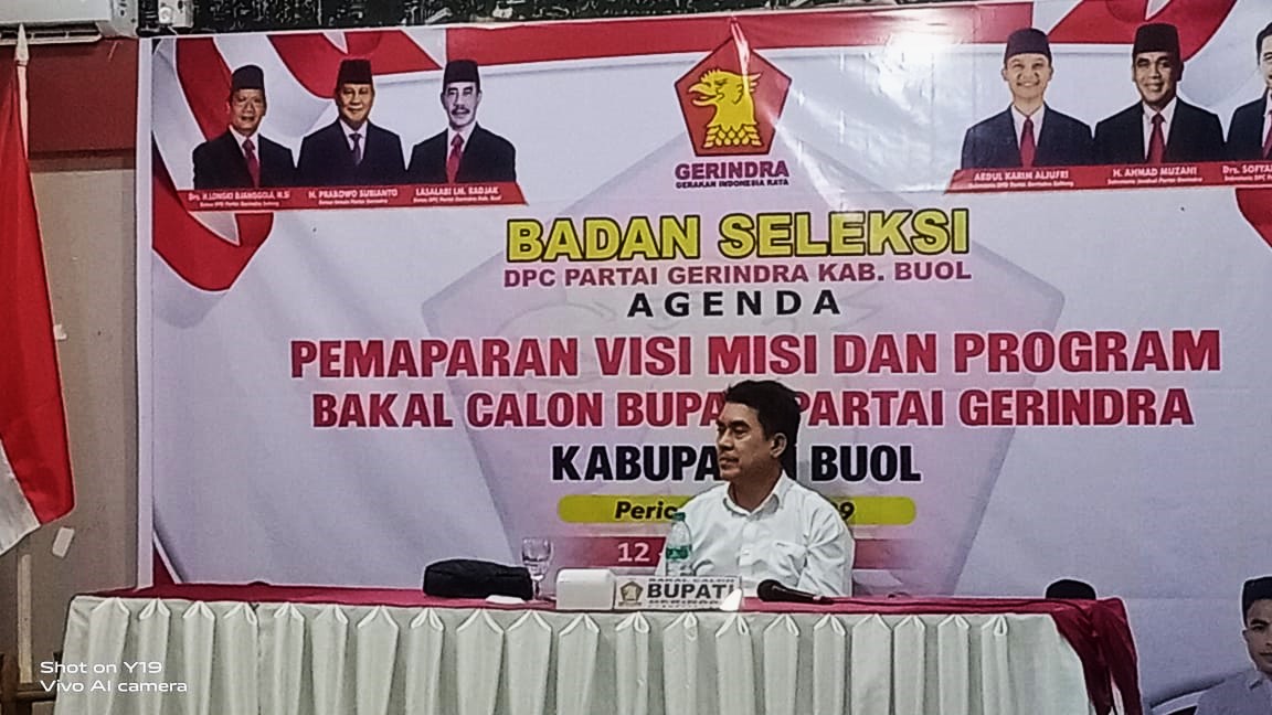 Bakal Calon Bupati Buol, dr.Sofyan Mailili, M.Kes