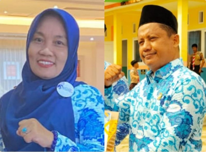 Ketua Wilayah IGI Sulteng, Dianawati dan Ahmad S. Ajun, S.Pd (Ketua IGI Kab.Buol)