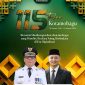 Foto Pj Walikota dan Sekda Kotamobagu Ucapan selamat HUT Kota Kotamobagu ke 115.Bersama 