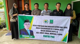 Anggota DPRD Kabupaten Buol dari Fraksi PKB, Sudirman, S.Pi gelar Reses masa persidangan II Tahun 2025,