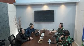 Bupati dan Dandim 1306 Kota Palu Hadiri Podcast Soal Pembinaan Warga Masuk Prjurit TNI