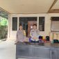 Padal Iptu Sudarmono, SH Cek Personel Pengamanan Gudang Logistik KPU Buol