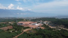 Foto : lokasi perendaman emas ilegal PT AKM