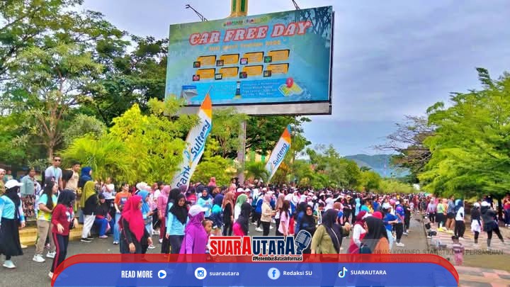 Car Free Day di Kabupaten Buol Resmi Dilaunching (Foto : Diskominfo)