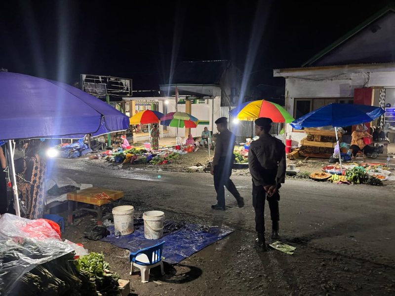 Jelang Pelantikan Bupati Dan Wabup Terpilih, Polres Buol Tingkatkan Patroli Malam