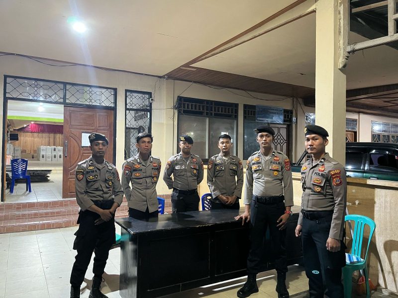 Jelang Pelantikan Bupati Dan Wabup Terpilih, Polres Buol Pastikan Keamanan Kantor Penyelenggara Pilkada