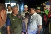 Buol - Bupati Buol, Risharyudi Tribowo tinjau langsung kondisi banjir akibat hujan deras disertai angin kencang di tiga desa terdampak bencana tersebut, Sabtu, (8/3/2025).