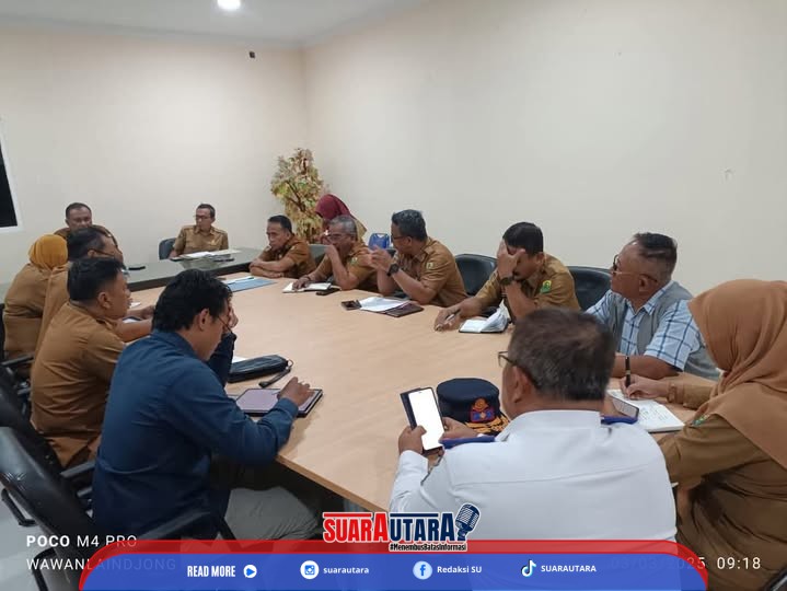 Antisipasi Kelangkaan Gas LPJ dan Bapok, Pemda Buol Gelar Rakor Lintas Sektor (Foto:Wawan Laindjong)