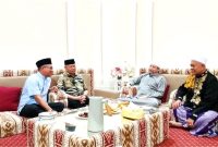 Bupati dan Wabup Sigi Sambangi Kediaman Ketua Alhairat HS.Alwi bin Saggaf Aljufri