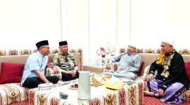 Bupati dan Wabup Sigi Sambangi Kediaman Ketua Alhairat HS.Alwi bin Saggaf Aljufri