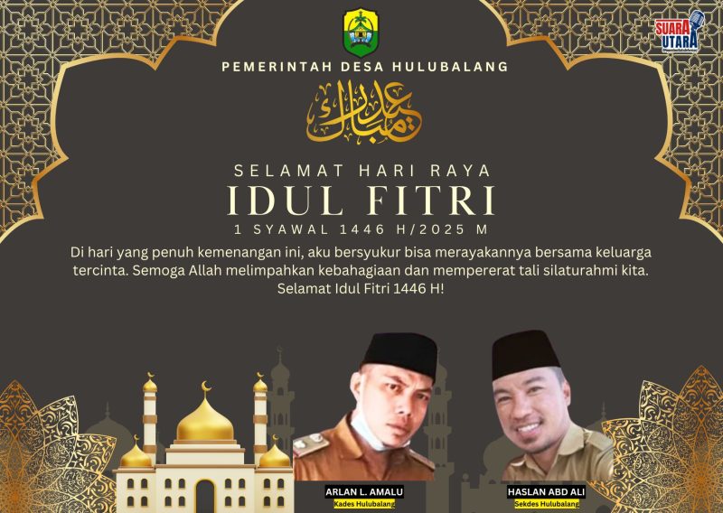 Arlan L. Amalu (Kepala Desa Hulubalang)
