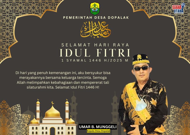 Umar B.Munggeli (Kepala Desa Dopalak)