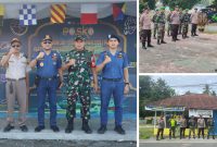 Foto Danramil Bersama Jajarannya dan Kapolsek Memantau Pos lebaran dan Rumah pemenangan Masing-masing Paslon