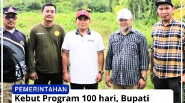  Bupati Buol Risharyudi Triwibowo Tetapkan Momunu Lokasi BLK (Foto : Jasri Butudoka)