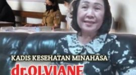 Kepala Dinas Kesehatan Minahasa, dr. Olviane Rattu
