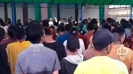 Foto Saat Masa yang hadiri Kampanye di Tempat PSU