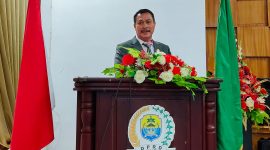 Bupati Tolitoli Amran Yahya Sampaikan Pidato Perdana di Paripurna DPRD