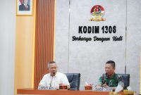 Bupati Sigi Hadiri Rakor Penyiapan Lahan Pembentukan Batalyon Armed Roket Astros 
