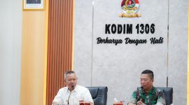 Bupati Sigi Hadiri Rakor Penyiapan Lahan Pembentukan Batalyon Armed Roket Astros 