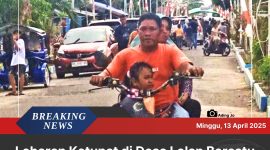 Lebaran Ketupat di Desa Lolan Bersatu Berlangsung Meriah