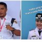 Foto Sekertaris APDESI Banggai Bersama Kades yang di pakai paslon 03