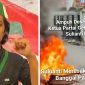 Foto Koordinator AMPUH saat Lakukan Demo