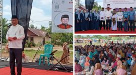 Foto Sekda sedang Bacakan Sambutan bupati