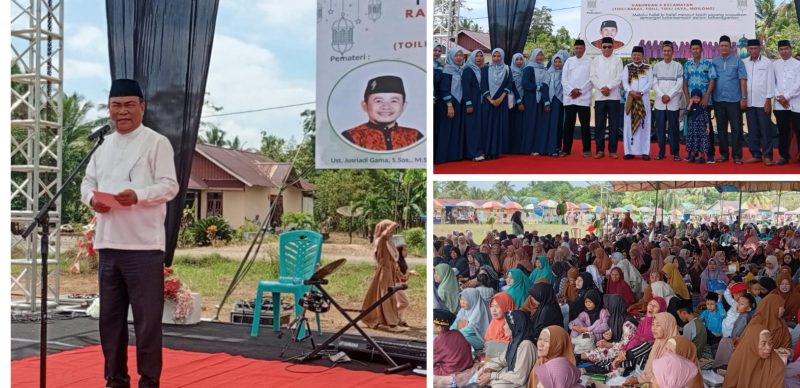 Foto Sekda sedang Bacakan Sambutan bupati