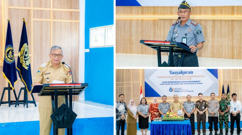 Foto Wabup berikan sambutan 