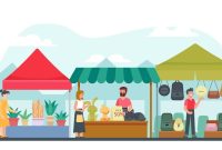 Pasar Desa Kokobuka, Ilustrasi