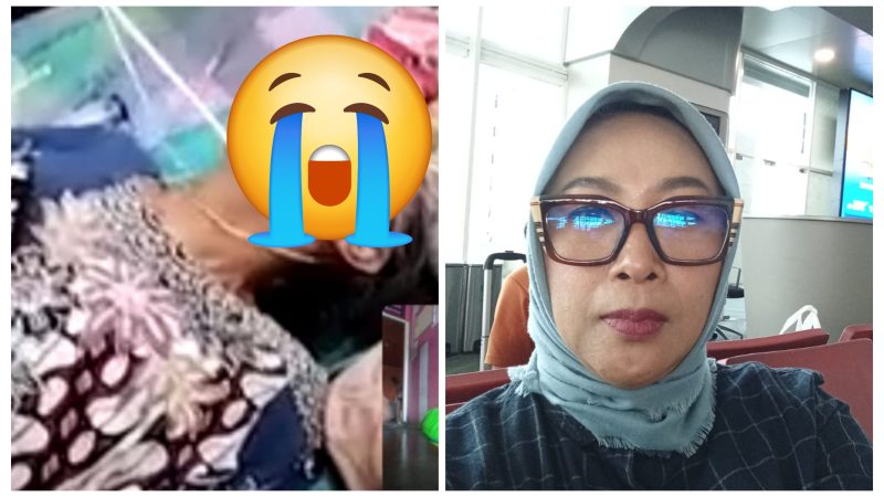Foto Alm Ibunda Margiati bersama Anaknya Dewi Qomariah