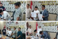 Foto Bupati Banggai Serahkan Surat Deklarasi tahun Ajaran Baru