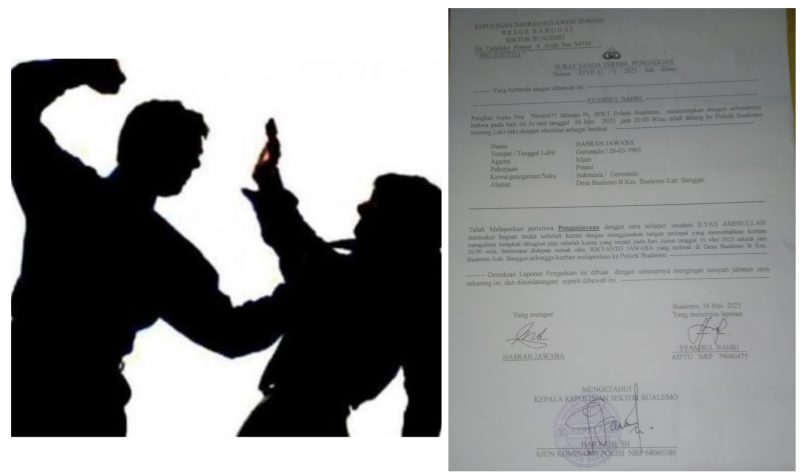 Foto Ilustrasi Ketua BPD Bualemo B Aniyaya Ketua RT dan sudah masuk Laporan Polisi