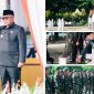 Foto Wabup Furqanuddin Jadi Pembina Upacara Hardiknas dan Lanjut Tabur bunga di TMP Banggai