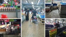Foto Kondisi pasar Moderen tak Beda jauh dari pasar Tradisional Ini akan di tindak Tegas